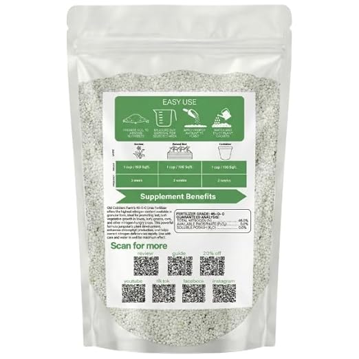 Old Cobblers Farm™ Wicked Growth High-Efficiency 46-0-0 Fertilizer - Urea - Fast-Acting Nitrogen Source for Lush Growth in Gardens &amp Farms -Soluble (5 lbs | 10 lbs | 15 lbs | 20 lbs) (5lbs)