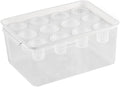 Hydroponics Grower Box Indoor Tabletop Mini Aquarium 12 Holes High Performance Desktop Micro Landscape Tank for Vegetables White