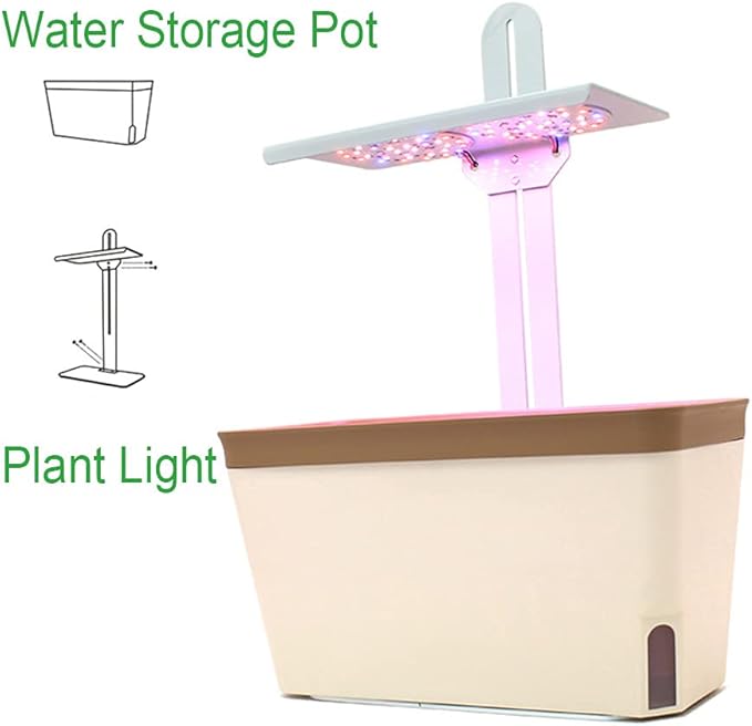 Smart Garden hydroponics Growing Kits Compatible with Any Seed - Smart Indoor Gardening System with LED Plant Grow Light - Grow kit - Indoor herb Garden