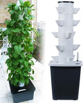Hydroponic Growing Kits Garden Hydroponic Growing System Aeroponics Growing Kit For Herbs Fruits And Vegetables With Hydrating Pump Adapter Net Pots TimerHerb Garden Germination Kit ( 25holes)