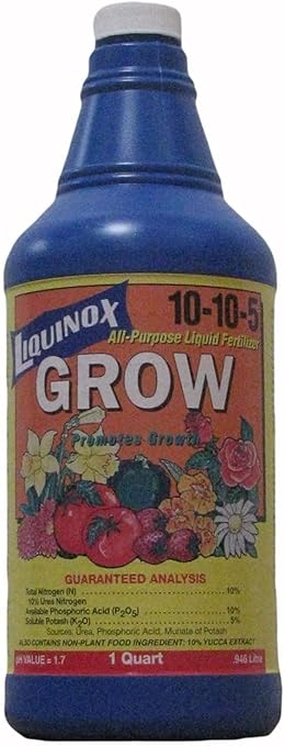 10-10-5 Grow 1 quart (Single Pack)