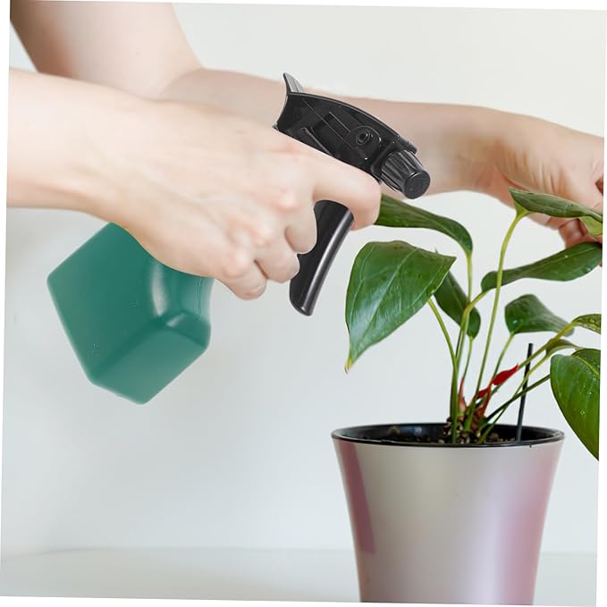 Garden Tool Set with Plastic and Iron Handles Includes Shovel Rake Shears Sprayer and Carrying Case for Transplanting Soil Loosening and Planting
