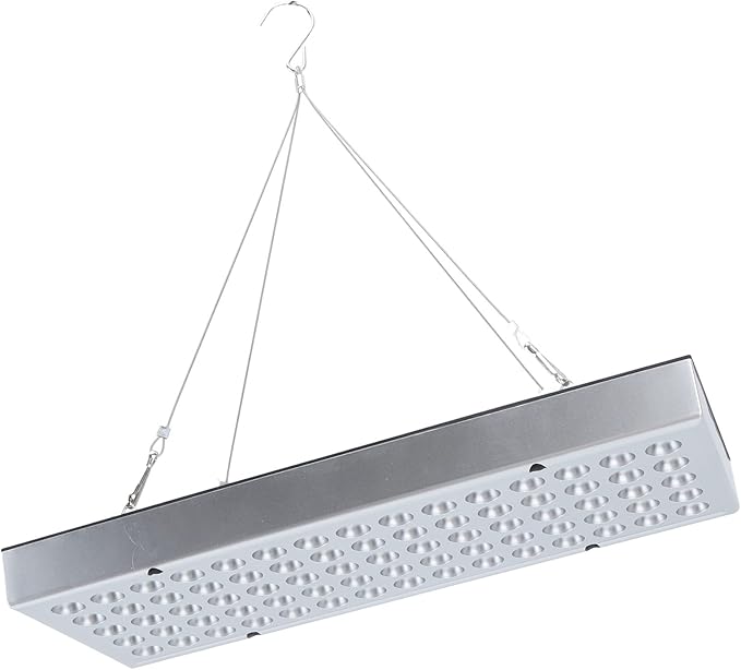 25W LED Plant Light Full Spectrum Grow Lamp for Indoor &amp Greenhouse Seedlings Veg Flowers - 110-220V with US Plug