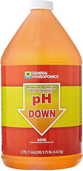 General Hydroponics GHB pH Down Liquid Fertilizer 1-Gallon - 2 Pack