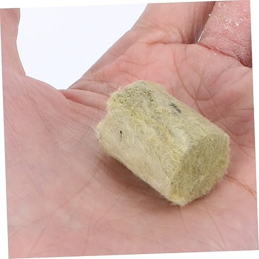 BESPORTBLE 120pcs Compressed Hydroponic Wool Cubes for Soil Planting for and Cuttings Height for Orchids Tomatoes and Peppers