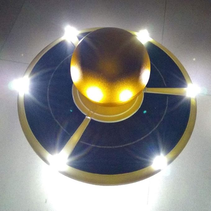 PolePalUSA Triple Row Solar DISC Light