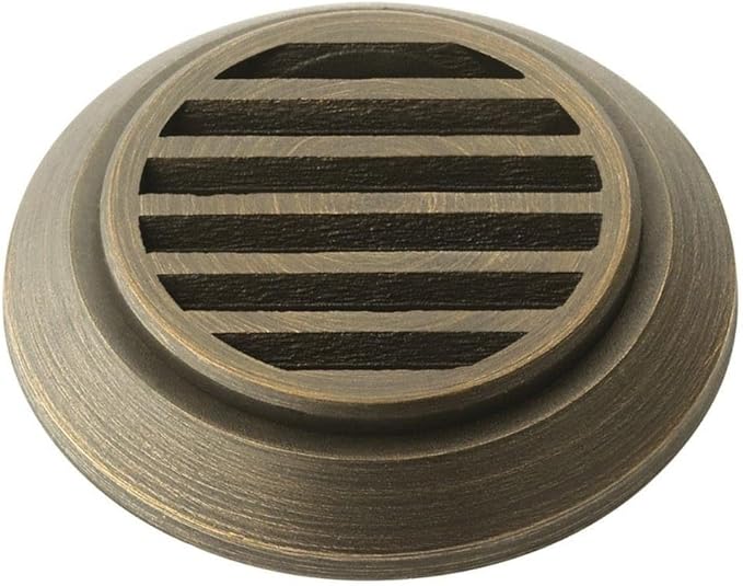16146CBR Landscape LED Louver Centennial Brass