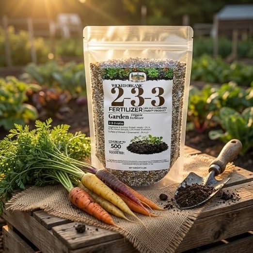 Old Cobblers Farm Wicked Organic Seed Starter Fertilizer 2-3-3 – Gentle Nutrition for Strong Root Development (5 lbs | 10 lbs | 15 lbs | 20 lbs) (15 lbs)
