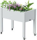 EFU Outdoor Garden Raised Bed Planter Box for Vegetables and Flowers (438B)