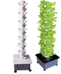 15 Layer 45 Hole Hydroponic Tower Kit Indoor Garden Kit Hydroponic Tower Planting Vertical Hydroponics Planting Fruits and Vegetables