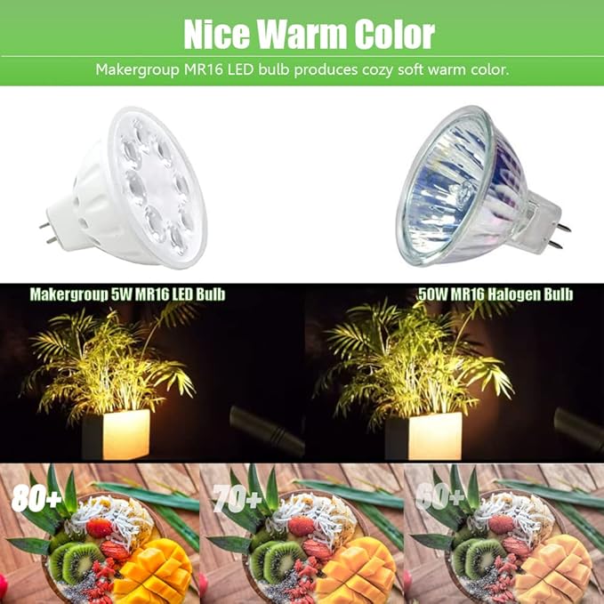 PAR36 Landscape LED Light Bulb Daylight White and MR16 LED Bulbs