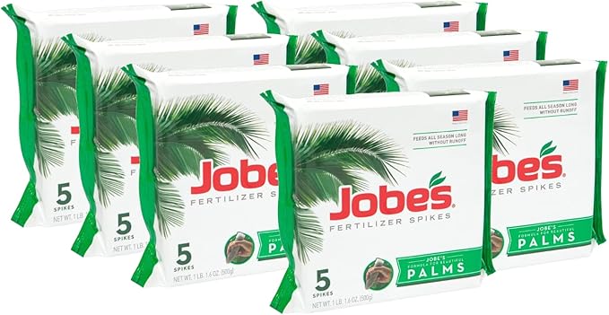 Jobe's (7) ea 01010 5 Pack 10-5-10 Palm Tree Fertilizer Spikes7