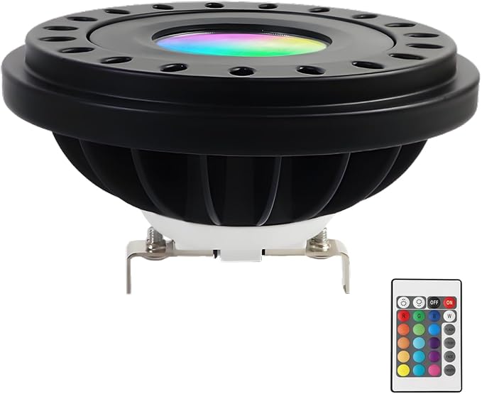 Cheopha Premium PAR36 LED Landscape Bulbs Heavy-Duty Aluminum 16 Color Presets &amp 4 Color Changing Modes IP67 Spotlights Flood Lights 7W 12V for Patio Driveway Christmas Lighting 1-Pack