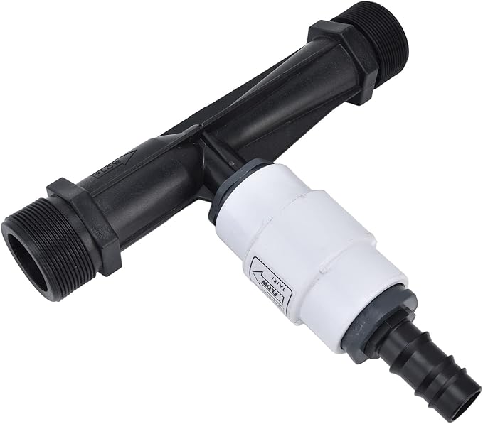 G2 External Thread Venturi Fertilizer with Check Valve Agriculture Fertilizer Injector Irrigation Tool for Garden