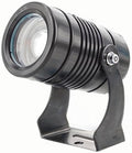 Outdoor LED Beam Spotlight IP67 Waterproof LED Landscape Lights Rotation Wall Washer Lamp Long Throw Narrow Beam for Building Remote Lighting(Warm White10W(DC24V))
