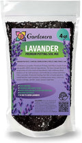 Gardenera Lavender Planting Mix - Promote Healthy Root Development and Aromatic Flowers - 4 QUARTS