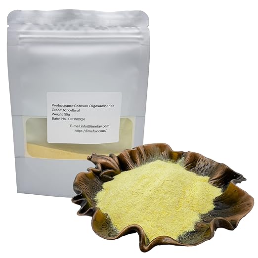 Chitosan OligosaccharideAgricultural Grade Water-SolubleFertilizer for Plants Fruits and Vegetables(50g/1.77oz)