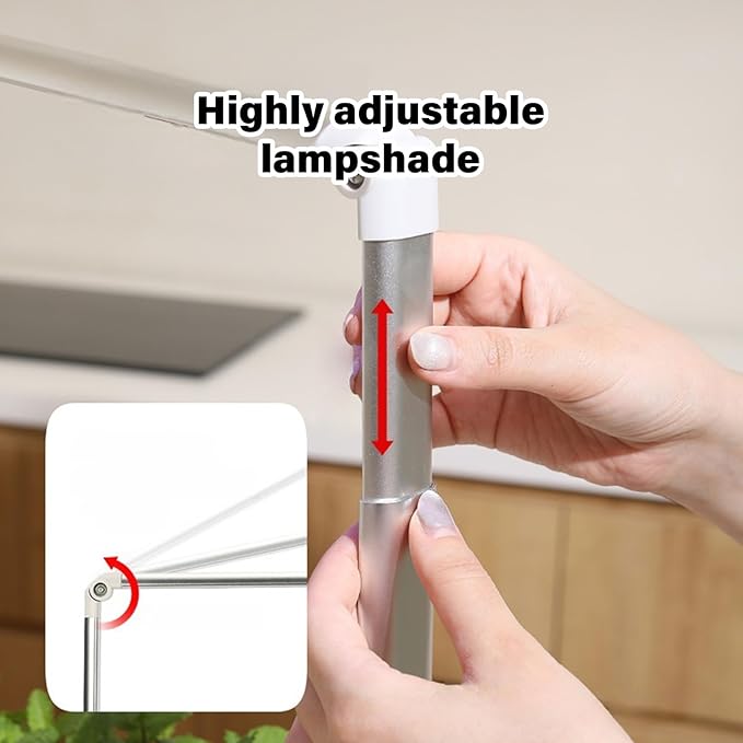 Smart Height Adjustable LED Grow Light Station 4 Modes Indoor Herbses Garden Kit with Full Spectrum Auto Timer Soil/Hydroponic Gardening Systems for Kitchen Balcony Home Farming