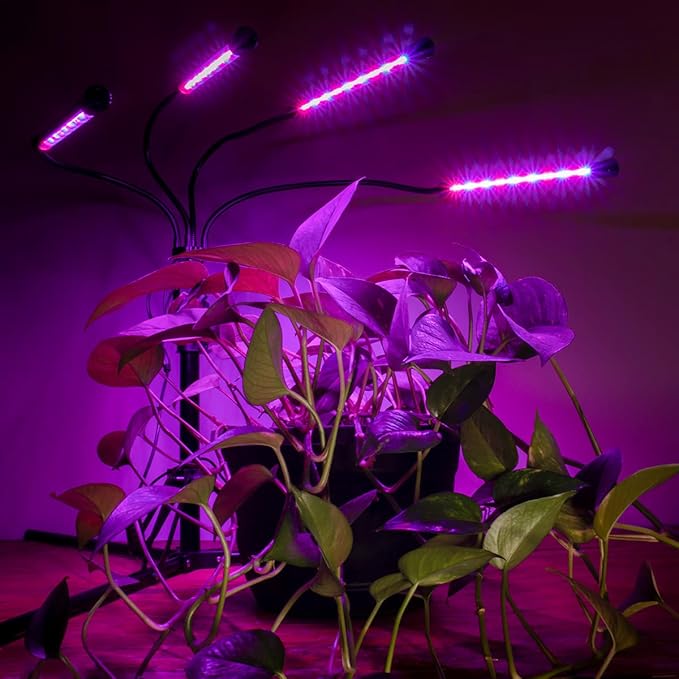 Homeglow Flex 4 Metal Full Spectrum 3000K Warm White LED Grow Light