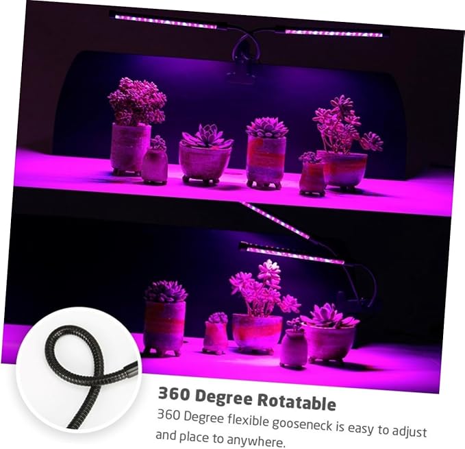 9w Led Grow Lamp Dim Levels Timing Function for Indoor Plants Grow Light for Hydroponics and Greenhouse