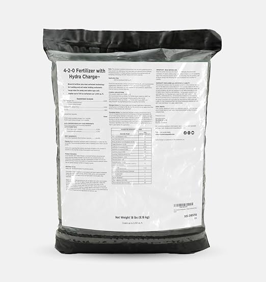 The Andersons Professional Hydra Charge® Biosolid Fertilizer Plus Surfactant 4-2-0 (18 lb.) - Covers up to 2250 sqft.