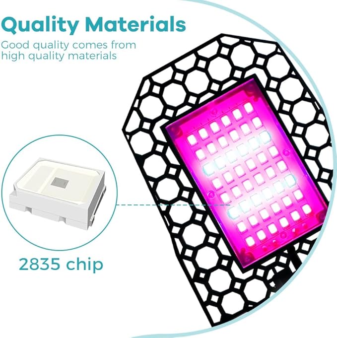 240W LED Indoor Deformable Adjustable Plant Lamps E26/E27 Planting Growth Lamp Bulb 100-277V Natural Sunlight Seedling Hydroponic Fill Light 110V 5-Leaf Foldable Greenhouse Tent Flower Fruit Cactus