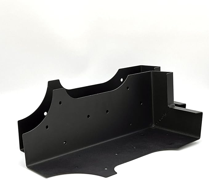 Hi-Flame 4 Set Raised Garden Bed Corner Brackets with Screws Fit Lumber up to 2 Inch x 12 Inch Raised Bed Brackets for Vegetable Garden (Black)