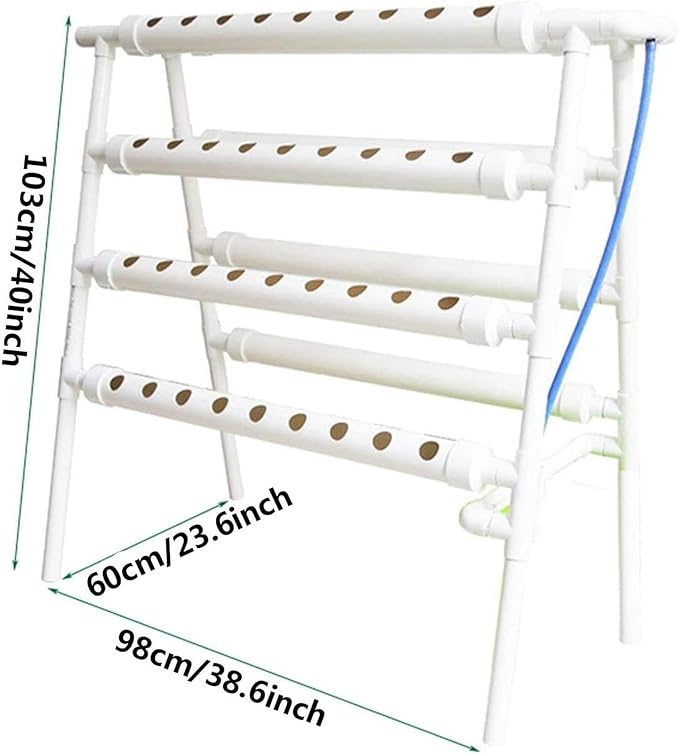 Hydroponic Site Grow Kit Hydroponic Growing System Water Culture Garden Plant System for Leafy Vegetables /1PC