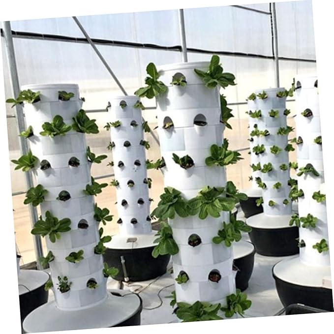 BESPORTBLE 2sets Vertical Hydroponics Tower Planting Cups Hydroponic Plant Cups for Garden