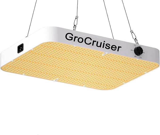 2000W Dimmable LED Grow Light 3x3 2x4ft Grow Tent Light with 1176PCS LEDs UV-IR Included Full Spectrum Plant Growing Lamps for Indoor Plants Seeding Veg Flower with Daisy Chain