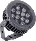 Outdoor Spotlight - 12V/24V LED Landscape Light LED Flood Light IP65 Waterproof Color-Changing Tree Engineering Garden Spotlight for Yard Lawn Garden Pathway Lighting(Blue24W (DC24V))