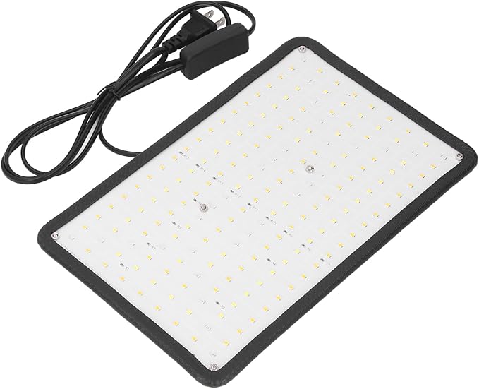 Focket Grow Light Full Spectrum 180 Hanging Lamps with Three Light Sources for Indoor Plants 1.8 Meters Long Cord for Fruit Flowers