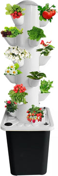 Hydroponics Growing System Smart Garden Vegetable Plant Kit Plants Germination Kit Indoor Vertical Tower System Vertical Tower Planters