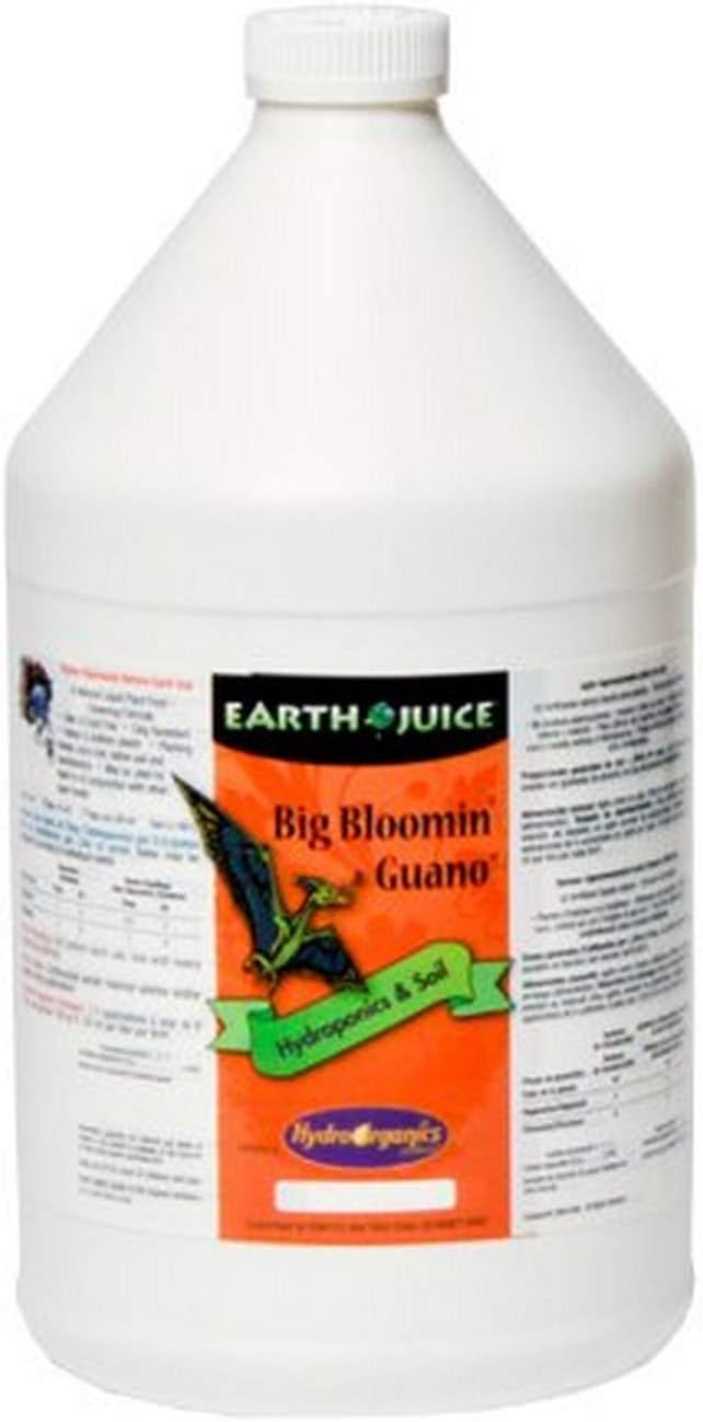 HydroOrganics HOF15503 Earth Juice Big Bloomin Guano  1-GallonWhite