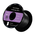 14/2 Low Voltage Landscape Lighting Wire 250ft 14AWG*2C Waterproof Pure Copper Outdoor Direct Burial 250 feet Black