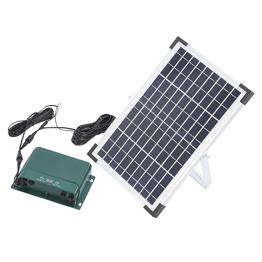 Solar Automatic Drip Irrigation Kit 18V 10W Polycrystalline Silicon System for Indoor Outdoor - Portable Watering Adjustable Timer Self Automatic Gardening