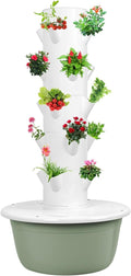 Hydroponics Growing System Hydroponics Growing SysIndoor Vertical Tower Garden Sys KitGrowing TowerVisual Water Levelfor Gardening Lover