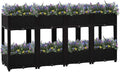SKM Raised Bed 160x40x71 cm Polypropylene (Weight-24KG)-6537