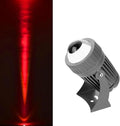 Rotating LED Spotlight 10W LED Outdoor floodlight Waterproof IP66 Ground Landscape Lighting Narrow Beam Wall Washer Spotlight for Illuminating billboards. Red-110-230V
