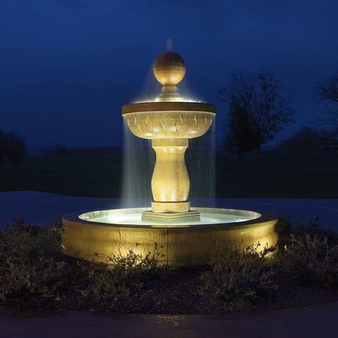 Vlo 6W 1 Led Underwater Accent Light 2 inches Tall by 2 inches Wide-Stainless Steel Finish-3000 Color Temperature Utilitarian Landscape 12V Led Water 147-Bel-4435931
