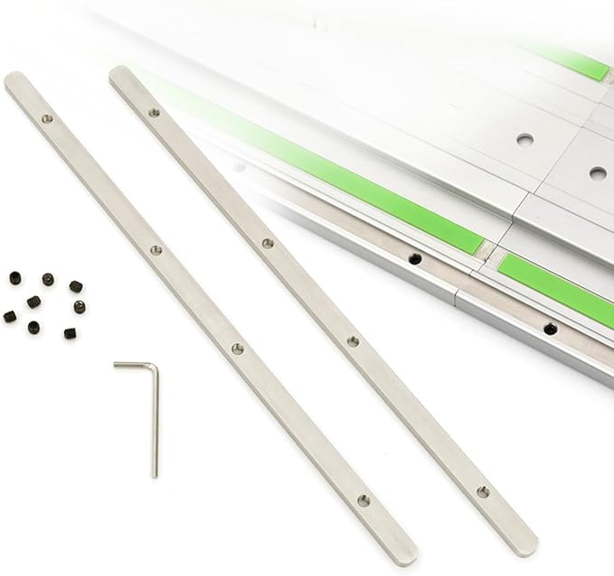 Precise High Strength Adjustable Tracksaw Connector For Seamlessly Cutting And Easy Installation In Woodworking Projects