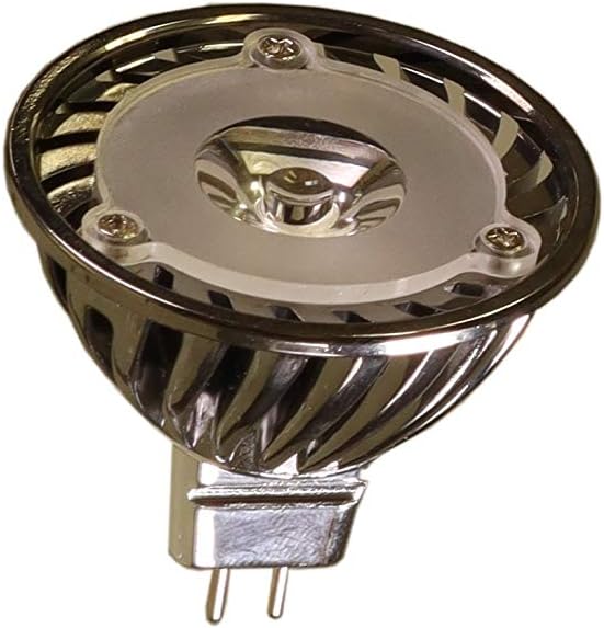 BestPro Lighting 12V Landscape Lighting 3W LED Brass Directional Bullet Light (106BRZLED)