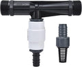 G2 External Thread Venturi Fertilizer with Check Valve Agriculture Fertilizer Injector Irrigation Tool for Garden
