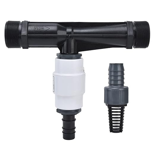 G2 External Thread Venturi Fertilizer with Check Valve for Garden