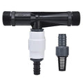 G2 External Thread Venturi Fertilizer with Check Valve Fertilizer Injector Irrigation Tool for Garden