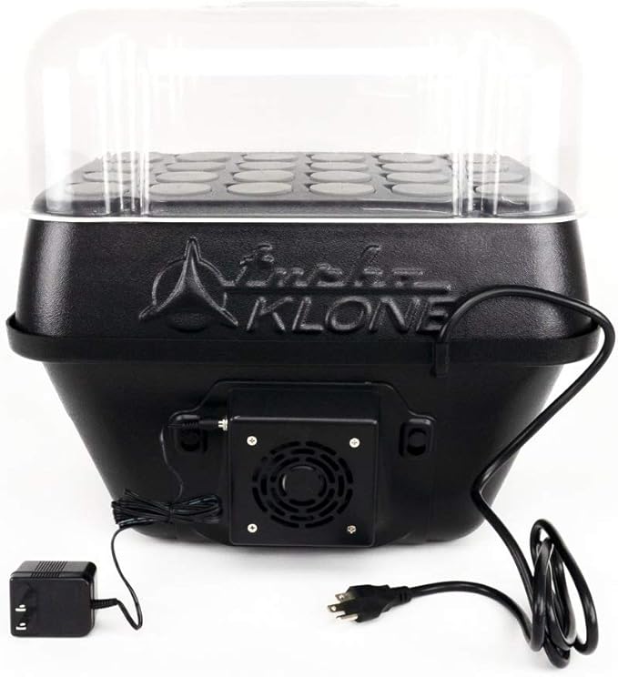 T24D Aeroponic Cloner System with Built-in Fan and Humidity Dome