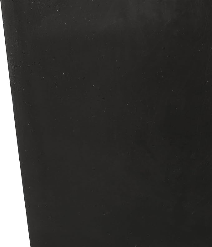13 x 32.5 Outdoor Stone Planter Black