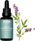 Zuma Nutrition Women's Tonic Vegan Herbal Liquid with Plant Based Nutrients for Everyday Women Wellness Water Soluble Herbal Tincture with Wild Harvested Herbs Non GMO 30 ML Bottle