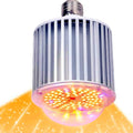 Grow Light Bulbs LED Grow Light Bulb Full Spectrum Grow Light Bulb Plant Light Bulbs E26 E27 Base 80W Grow Bulb Grow Light for Indoor Plants Seed Starting Colorful