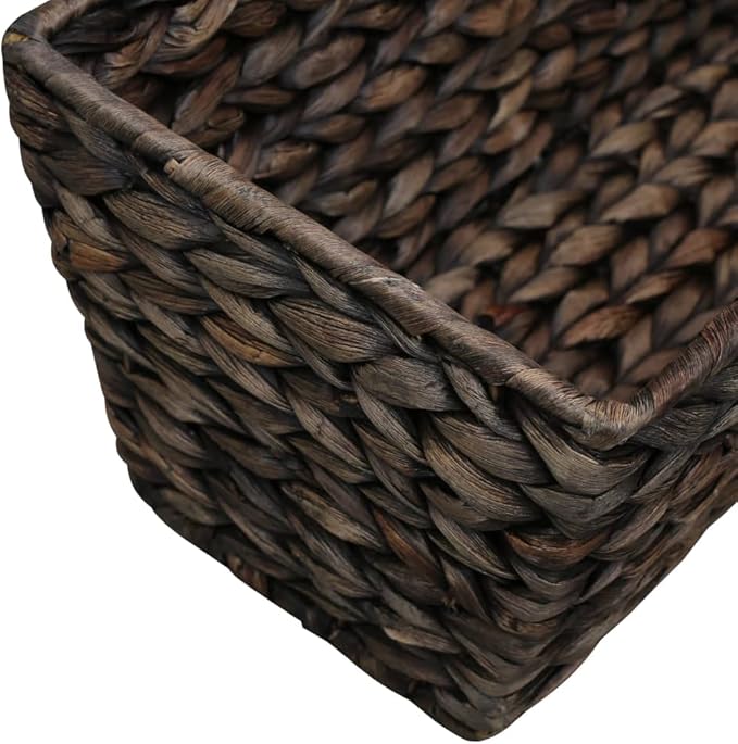 Planters 2 pcs Water Hyacinth Brown Raised Beds for Gardening Pots for Plants Raised Garden Beds Outdoor for Raised Garden Beds for Gardening Plants Outdoor Porch